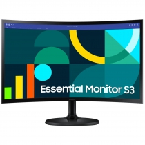 Монітор Samsung 23.8" S24D360 D-Sub, HDMI, VA, 100Hz, 4ms, CURVED LS24D360GAIXUA