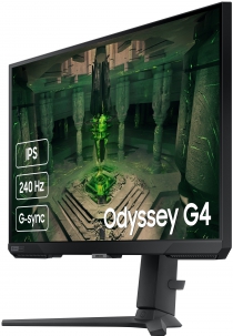 Монитор Samsung 27" Odyssey G4 S27BG400EI 2*HDMI, DP,, IPS, 240Hz, 1ms LS27BG400EIXCI