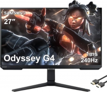 Монітор Samsung 27" Odyssey G4 S27BG400EI 2*HDMI, DP,, IPS, 240Hz, 1ms LS27BG400EIXUA