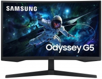 Монітор Samsung 27" Odyssey G55C 2xHDMI, DP, VA, 2560x1440, 165Hz, 1ms, CURVED LS27CG550EIXUA