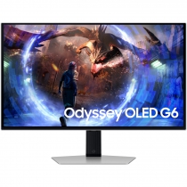 Монітор Samsung 27" G60SD HDMI, DP, USB, OLED, 2560x1440, 360Hz, 0.3ms. FreeSync Premium Pro LS27DG600SIXCI