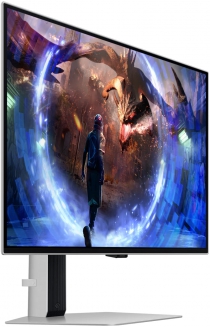Монітор Samsung 27" G60SD HDMI, DP, USB, OLED, 2560x1440, 360Hz, 0.3ms. FreeSync Premium Pro LS27DG600SIXCI