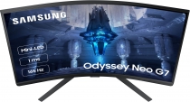 Монітор Samsung 32" Odyssey Neo G7 S32BG752 2xHDMI, DP, USB, BT, VA, 3840x2160, 165Hz, 1ms, CURVED LS32BG752NIXCI
