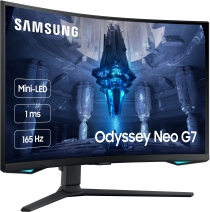 Монітор Samsung 32" Odyssey Neo G7 S32BG752 2xHDMI, DP, USB, BT, VA, 3840x2160, 165Hz, 1ms, CURVED LS32BG752NIXCI