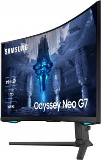 Монітор Samsung 32" Odyssey Neo G7 S32BG752 2xHDMI, DP, USB, BT, VA, 3840x2160, 165Hz, 1ms, CURVED LS32BG752NIXCI