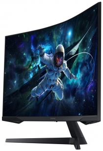 Монітор Samsung 31.5" Odyssey G55C 2xHDMI, DP, VA, 2560x1440, 165Hz, 1ms, CURVED LS32CG550EIXCI