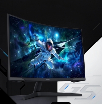 Монітор Samsung 31.5" Odyssey G55C 2xHDMI, DP, VA, 2560x1440, 165Hz, 1ms, CURVED LS32CG550EIXUA