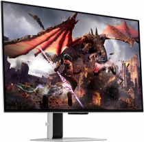 Монітор Samsung 32" Odyssey G80SD HDMI, DP, USB, Bluetooth, OLED, 3840x2160, 240Hz, 0.3ms, G-Sync Compatible LS32DG800SIXUA