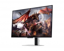 Монітор Samsung 32" Odyssey G80SD HDMI, DP, USB, Bluetooth, OLED, 3840x2160, 240Hz, 0.3ms, G-Sync Compatible LS32DG800SZXUA