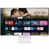 Монітор Samsung 31.5"Smart M8 S32BM801 HDMI, USB, Bluetooth, MM, Cam, VA, 3840x2160, 4ms LS32DM801UIXUA