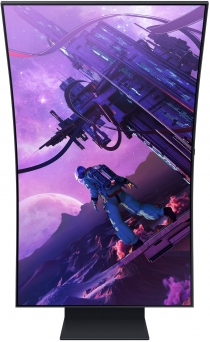 Монитор Samsung 55" Odyssey Ark 4xHDMI, USB, VA, 3840x2160, 32:9, 165Hz, 1ms, CURVED LS55BG970NIXCI
