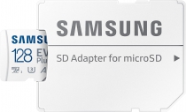 Карта пам'яті Samsung microSDXC 128GB C10 UHS-I R130MB/s Evo Plus + SD MB-MC128KA/EU