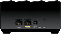 WiFi-система NETGEAR Nighthawk MK63 AX1800 WiFi 6, MESH, 1xGE LAN, 1xGE WAN, чорн. кол. (3шт.) MK63-100PES