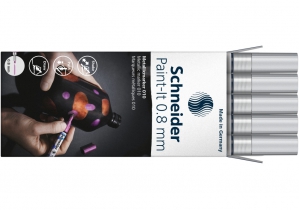 Маркер металік Schneider Paint-It 0,8 мм срібний ML01001007