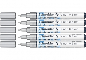 Маркер металік Schneider Paint-It 0,8 мм срібний ML01001007
