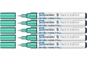 Маркер металік Schneider Paint-It 0,8 мм зелений ML01001052