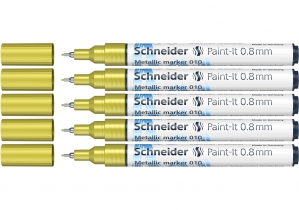 Маркер металлик Schneider Paint-It 0,8 мм желтый ML01001063