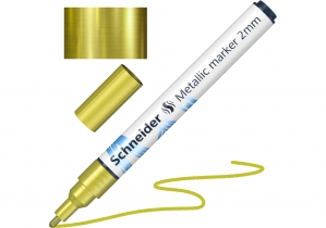 Маркер металлик Schneider Paint-It 2.0 мм желтый ML01101063