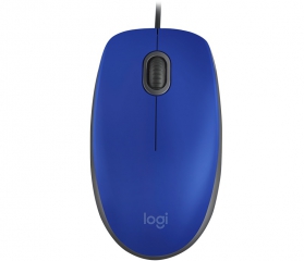Мышь Logitech m110 silent USB blue (910-005488) MOU-LOG-M110-USB-BL