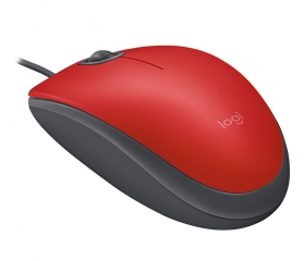 Мышь Logitech m110 silent USB red (910-005489) MOU-LOG-M110-USB-R