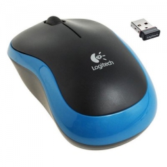 Мышь беспроводная Logitech cordless m185 blue (910-002239/910-002236) MOU-LOG-M185-WIRL-BL