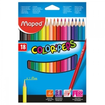 Карандаши цветные COLOR PEPS Classic, 18 цветов Maped MP.183218