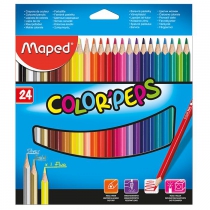 Олівці кольорові COLOR PEPS Classic, 24 кольорів Maped MP.183224