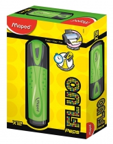 Текст-маркер FLUO PEPS Classic, зелений Maped MP.742533