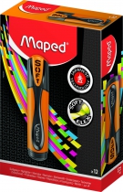 Текст-маркер FLUO PEPS Ultra Soft, помаранчевий Maped MP.746035