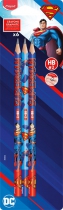 Набір графітових олівців SUPERMAN HB, без гумки, блістер (6 шт.) Maped MP.850833