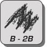 Олівець графітовий BLACK PEPS B, з гумкою, коробка з підвісом Maped MP.851724