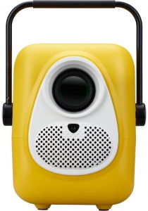 Проєктор AOpen QF23s FHD, 250 lm, LED, 1.26, WiFi, жовтий, Whale TV MR.JXC11.002