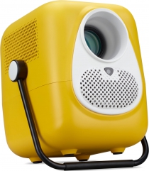 Проєктор AOpen QF23s FHD, 250 lm, LED, 1.26, WiFi, жовтий, Whale TV MR.JXC11.002