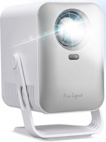 Проєктор AOpen QH31s HD, 150 lm, LED, 1.36, WiFi, сірий, Whale TV MR.JYQ11.002