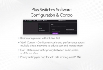 Коммутатор NETGEAR MS108UP, 4x2,5GE PoE+, 4x2,5GE PoE++(60Вт/порт), 230Вт, управляемый MS108EUP-100EUS