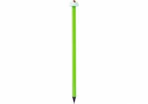 Олівець чорнографітний HB із фігуркою "Тістечко", зелене покриття MAXI MX14928