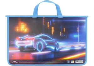 Портфель пластиковий А4 на блискавці MAXI MX30000