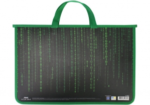 Портфель пластиковий А4 на блискавці MAXI MX30052