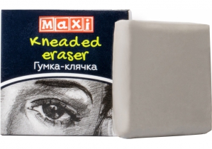 Гумка-клячка для художників в індивідуальній упаковці MAXI MX81790