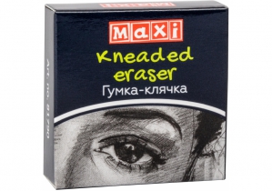 Ластик-клячка для художников в индивидуальной упаковке MAXI MX81790