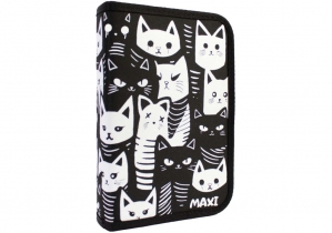 Пенал с 2 отворотами, 20,5*13,5*4 см. MAXI MX85507