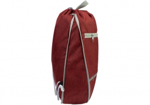 Сумка для обуви с расширением, бургунд MAXI MX85759-18