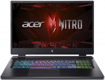 Ноутбук Acer Nitro 17 AN17-41 17.3" QHD IPS, AMD R7-7735HS, 16GB, F1024GB, NVD4050-6, Lin, черный NH.QL1EU.001