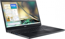 Ноутбук Acer Aspire 7 A715-76G 15.6" FHD IPS, Intel i5-12450H, 16GB, F512GB, NVD3050-4, Lin, чорний NH.QMFEU.003