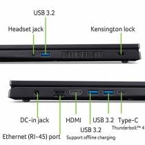 Ноутбук Acer Aspire 3D A3D15-71G 15.6" UHD IPS, Intel i5-13420H, 32GB, F1TB, NVD2050-4, Win11, черный NH.QNJEU.004
