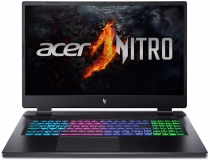 Ноутбук Acer Nitro 17 AN17-42 17.3" FHD IPS, AMD R7-8845HS, 32GB, F1TB, NVD4060-8, Lin, черный NH.QSDEU.005