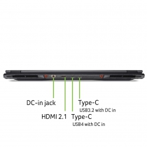 Ноутбук Acer Nitro 18 AN18-61 18" WQXGA IPS, AMD R7-350, 32GB, F1TB, NVD5070Ti-12, Lin, чорний NH.QYDEU.002