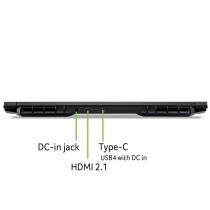 Ноутбук Acer Nitro V 17 ANV17-41 17.3&quot; FHD IPS, AMD R7-260, 32GB, F1TB, NVD5060-8, Lin, черный NH.QYVEU.006