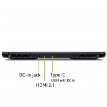 Ноутбук Acer Nitro V 17 ANV17-41 17.3" FHD IPS, AMD R7-260, 32GB, F2TB, NVD5070-8, Lin, чорний NH.QZKEU.005