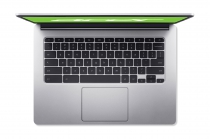 Ноутбук Acer Chromebook CB314-2H 14" FHD IPS, MediaTek MT8183, 8GB, F128GB, UMA, ChromeOS, серебристый NX.AWFEU.001
